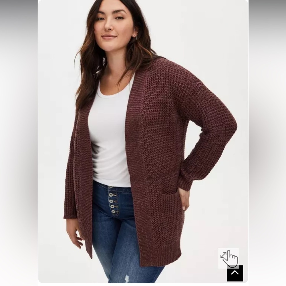 3X - torrid Boyfriend Cardigan